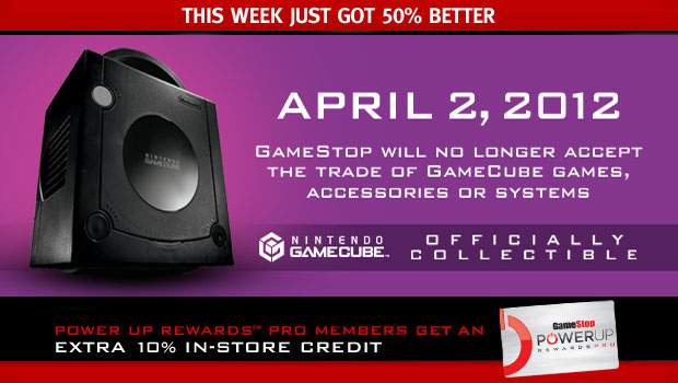 GameStop no longer wants your GameCube trade-ins
