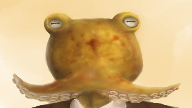 Octodad inspired by Halo & 'sh*t out of people's mouths'