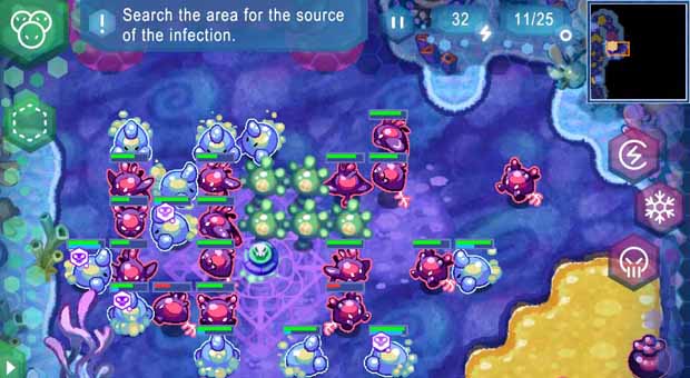 Amoebattle on iOS lets you divide, then conquer