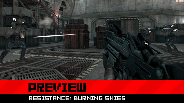 Resistance: Burning Skies is ready to set the Vita ablaze