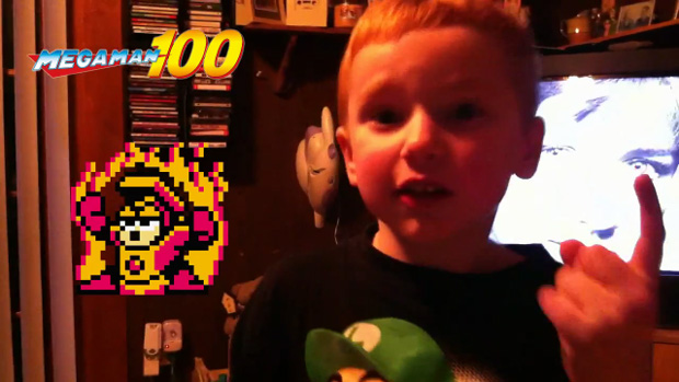 This five-year-old Mega Man fan ought to be Capcom's prez