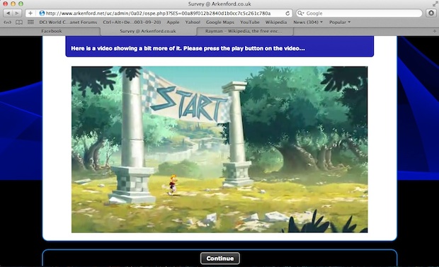 Rumor: Ubisoft survey leaks Rayman Origins 2