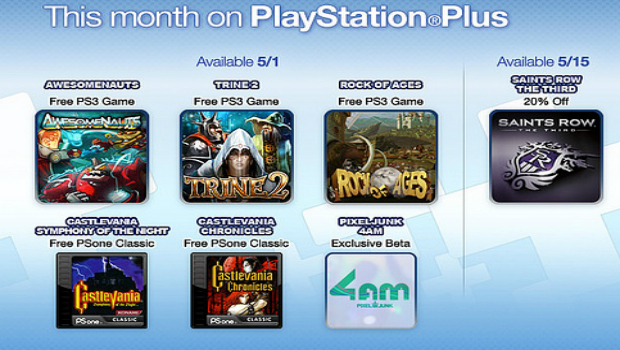 Playstation Plus is getting a ton of free stuff in May
