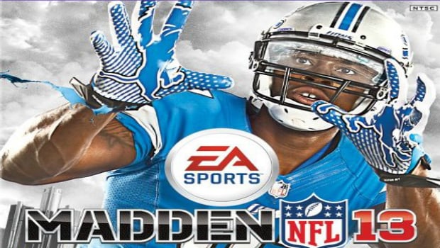 Madden 13's Calvin Johnson cover revealed