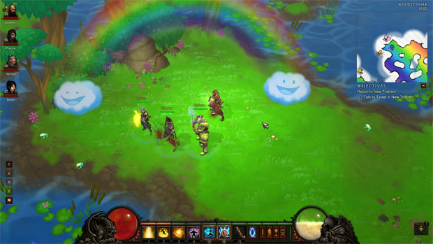 There is no Cow Level in Diablo III, but there is this...