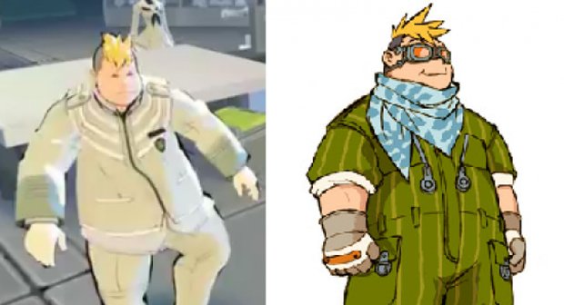 E.X. Troopers yanks a character from Mega Man Legends 3
