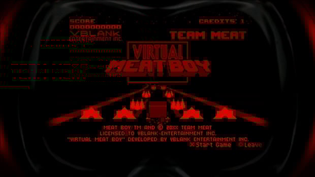 Meat Boy goes stereoscopic in Retro City Rampage