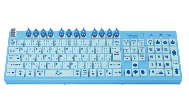 This Dragon Quest keyboard is daww'some