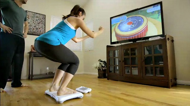 E3: Wii Fit U and Holmes' best Lara Croft impression