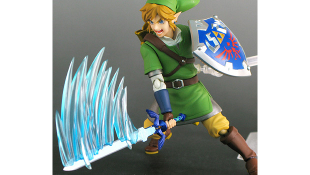 Skyward Sword Link figma has super porcupine sword action