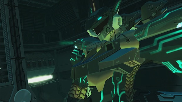 Lovely HD: New Zone of the Enders HD Collection screens