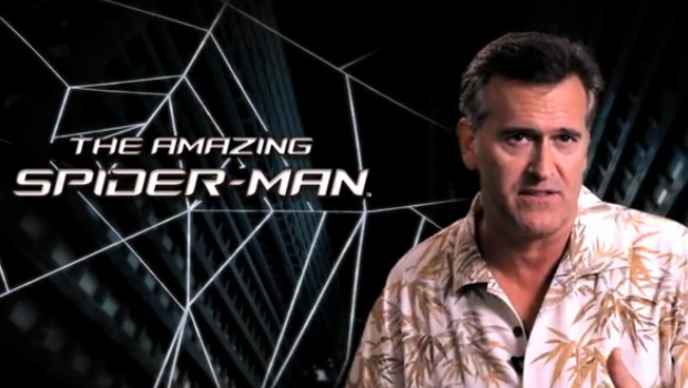 Bruce Campbell gets extreme in The Amazing Spider-Man