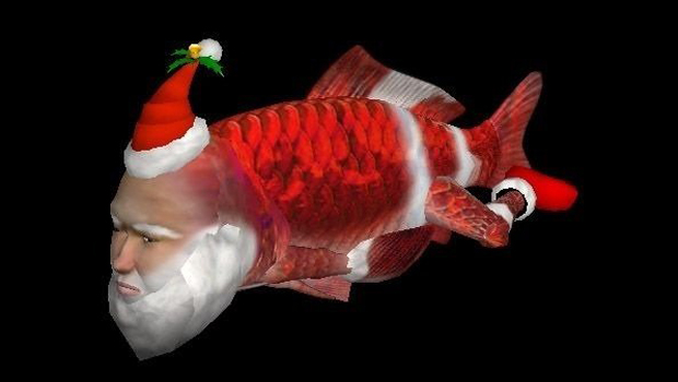 Christmas just came early: A Santa Seaman appears!