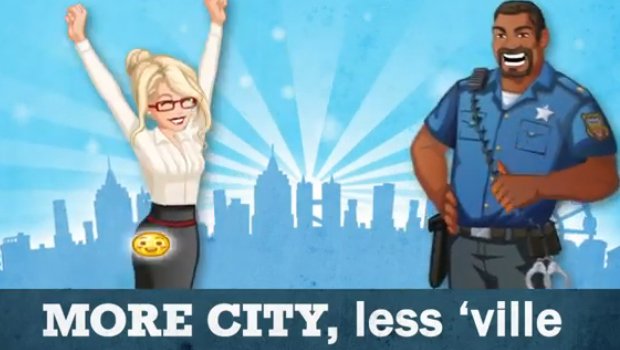 Have an obnoxious, petty SimCity Social trailer