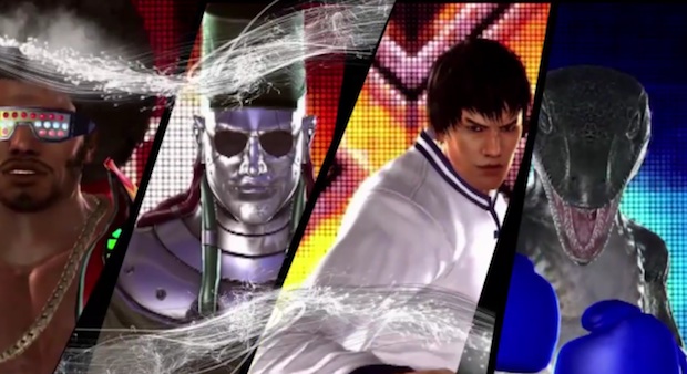Tekken Tag Tournament 2: Alex, Forest Law, P-Jack, Tiger