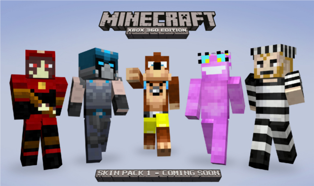 Dress up like Clayton Carmine in Minecraft on Xbox