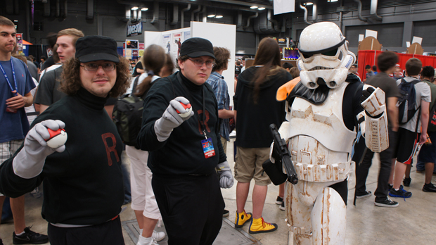 RTX: Photos of Team Rocket, Mega 64 hugs, and dumb stuff