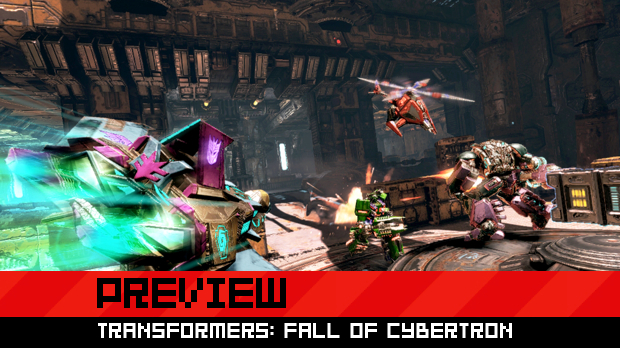 SDCC Quickie: Transformers: Fall of Cybertron multiplayer