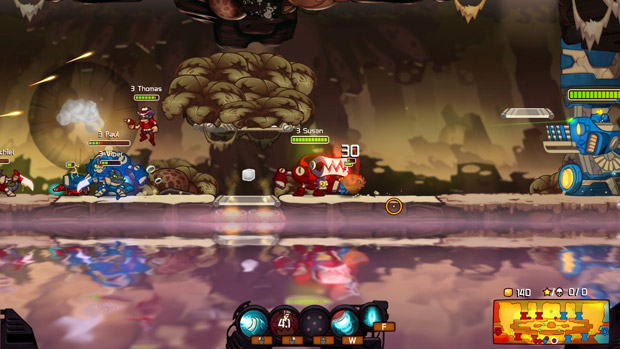 PC and Mac versions of Awesomenauts are on the way