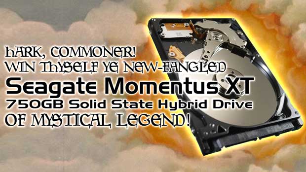 The DTOID Show is giving away five 750GB Seagate HDs!