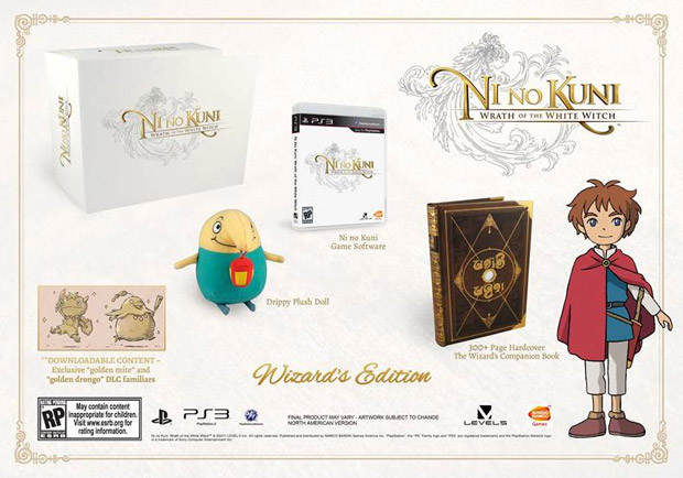 Ni no Kuni 'Ninostarter' adds extras to Wizard's Edition