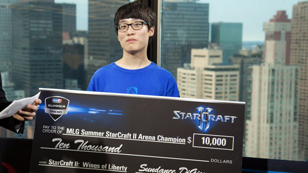 TaeJa wins the MLG StarCraft II Summer Arena