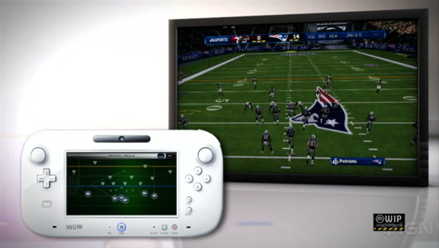 Madden 13 and Fifa 13 for Wii U has touch enhancements