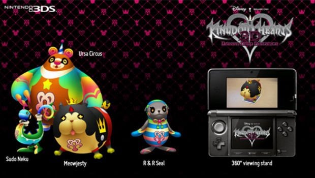 This is how the Kingdom Hearts 3D AR Cards work