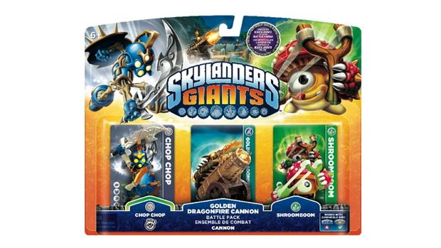 This exclusive Skylanders Giants set only at GameStop