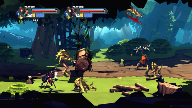 Sacred Citadel: Beat up genetically modified orcs