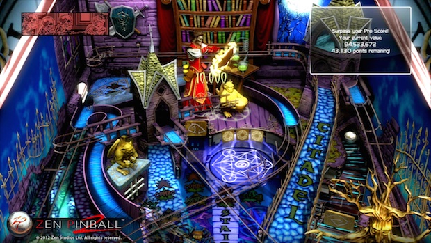 Zen Pinball 2 hits PS3 and Vita Sept. 4, new PopCap table
