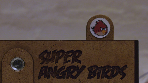 Angry Birds USB controller designed for student project