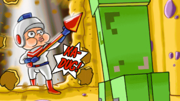 Oh look, a Dig Dug comic happened!