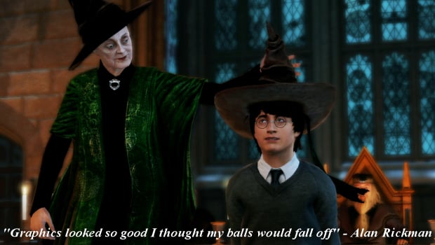 Harry Potter for Kinect is so f*cking horny