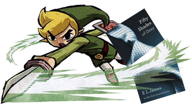 Fifty Shades of Grey got b*tch slapped by Hyrule Historia