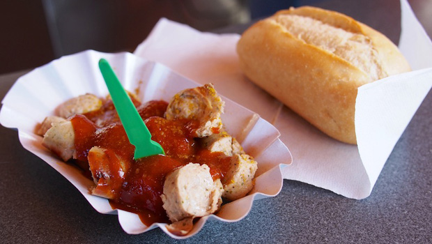 The Weekend Hotness: Dale North's currywurst coma