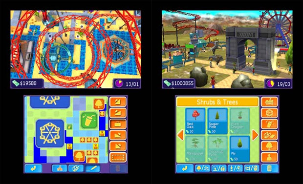 RollerCoaster Tycoon returns on 3DS next month