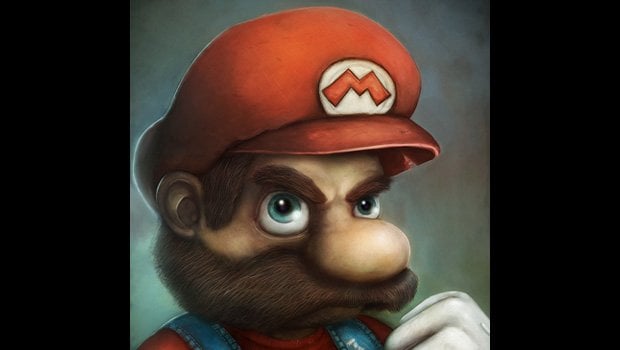 Those are some sick mutton chops, Mario!