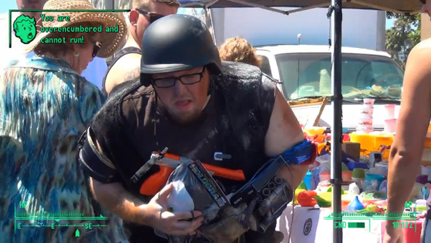 Mega64: You are overencumbered and cannot run!