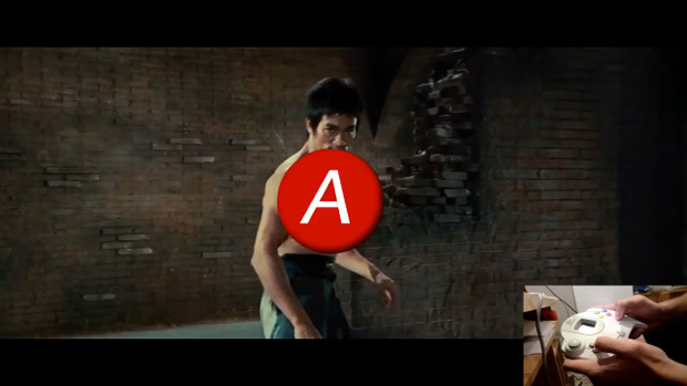 Way of the Shenmue: Bruce Lee vs. Chuck Norris QTE