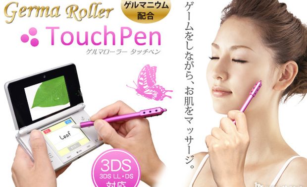 Rub this 3DS stylus all over your gross face