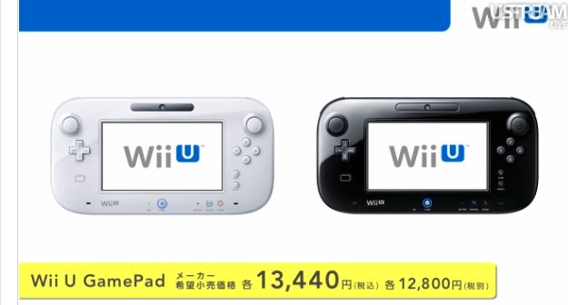 The Wii U controller will cost about $172 in Japan