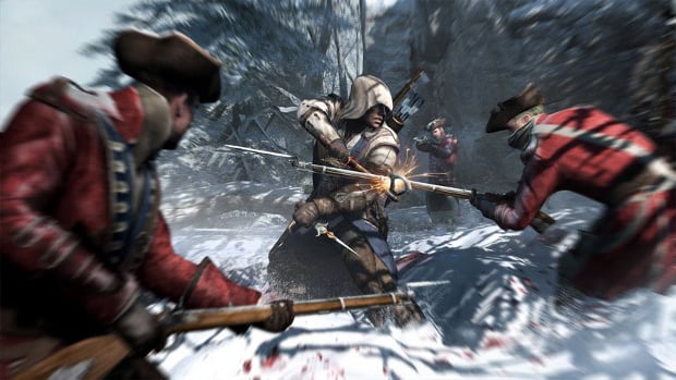 The weapons of Assassin's Creed III