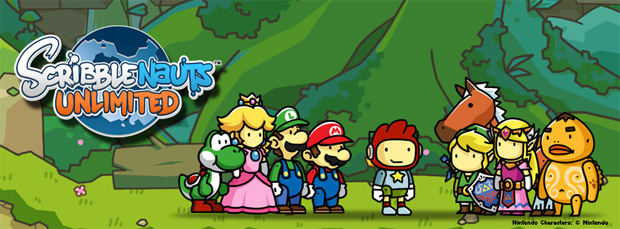Scribblenauts Unlimited for Wii U has Nintendo characters