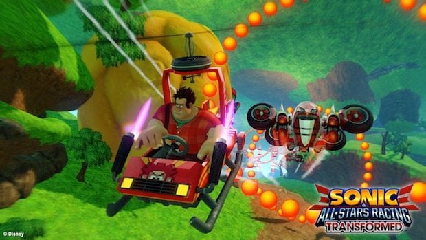 Wreck-It Ralph in Sonic & All-Stars Racing Transformed