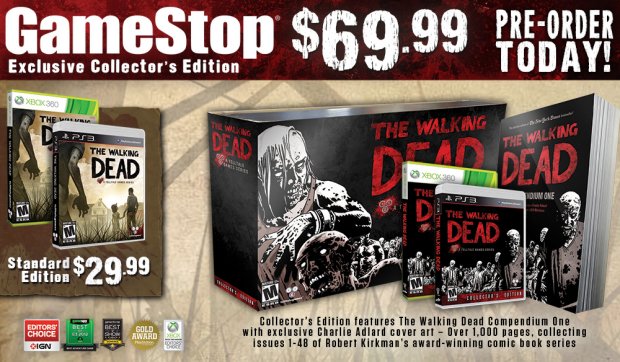 Telltale announces The Walking Dead Collector's Edition