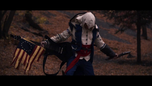 The 'muskethawk' is born! Assassin's Creed III rock cover