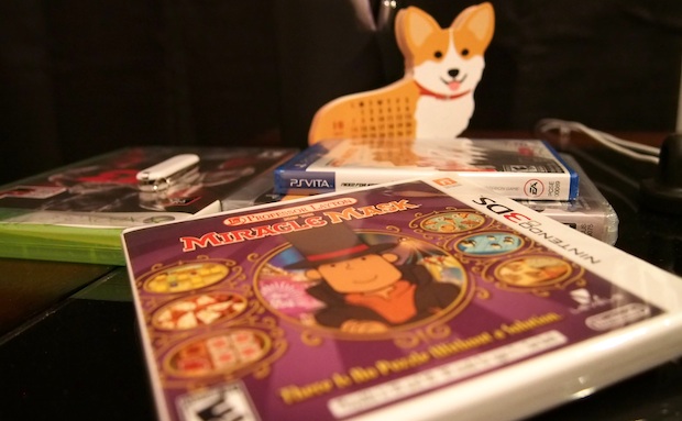 Professor Layton and the Miracle Mask will be my first