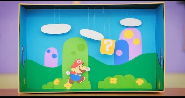 Make a diorama, win Paper Mario: Sticker Star and a 3DS