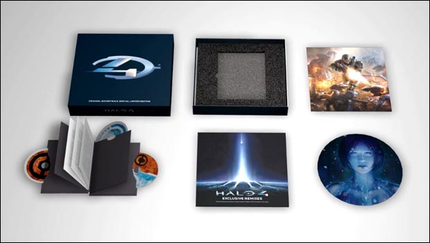 Halo 4's massive limited edition soundtrack unboxed